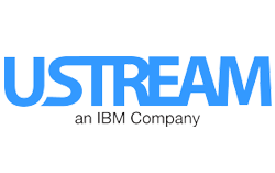 Ustream and IBM Company logó